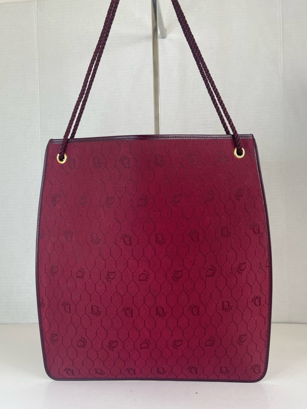 Christian Dior honeycomb canvas shoulder bag - Picture 3 of 11